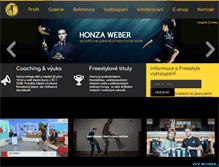 Tablet Screenshot of honzaweber.com